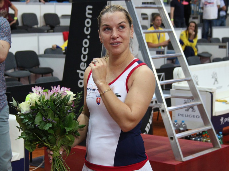Dominika Cibulková po víťaznej derniére vo fedcupovom tíme Slovenska