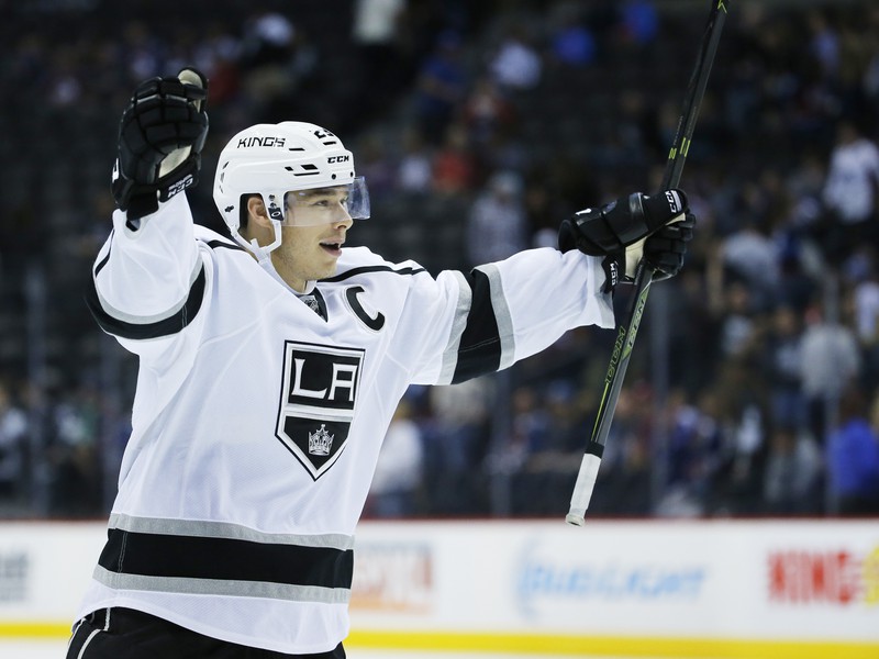 Dustin Brown po gólovom úspechu LA.