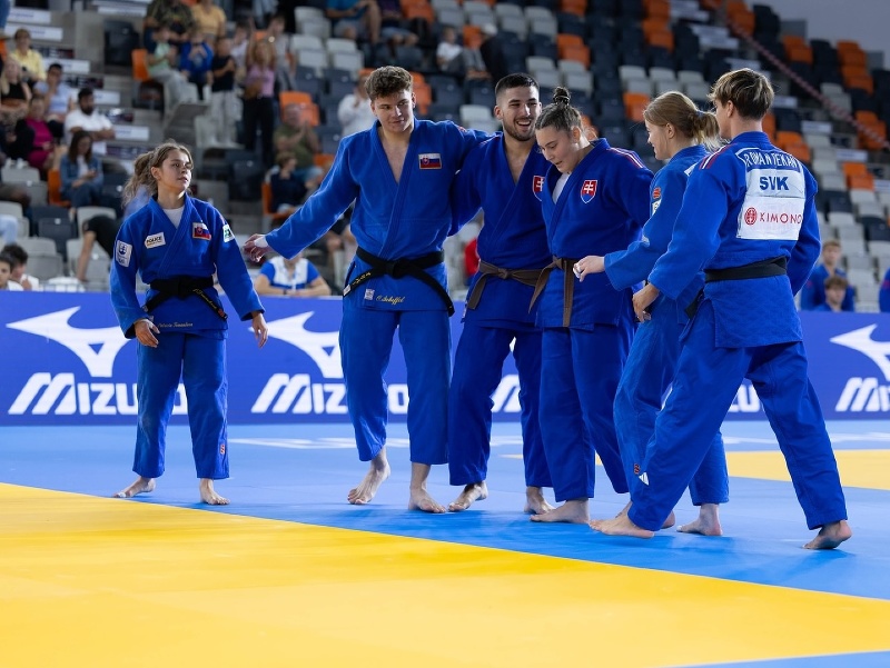 Slovenskí reprezentanti v súťaži družstiev na ME juniorov v džude