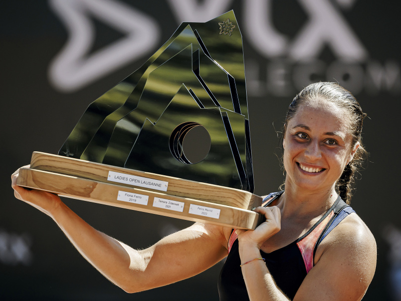 Elisabetta Cocciarettová sa raduje z triumfu na turnaji v Lausanne