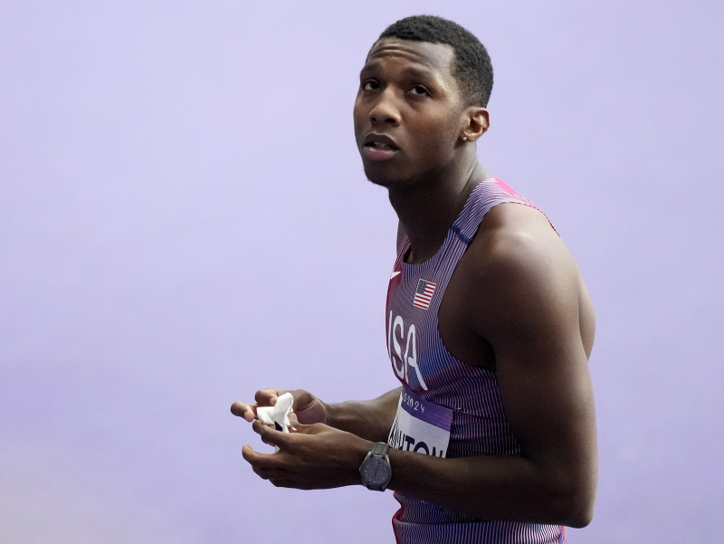 Americký šprintér Erriyon Knighton 