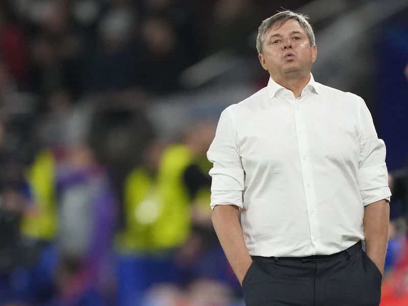Tréner srbskej futbalovej reprezentácie Dragan Stojkovič