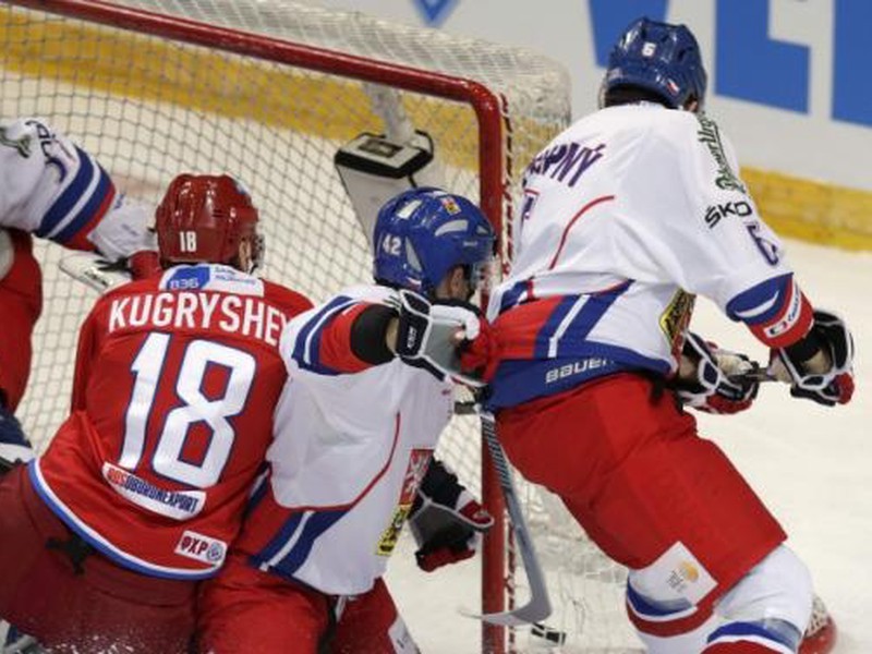 Českí hokejisti po dráme opäť na Euro Hockey Tour zdolali Rusko