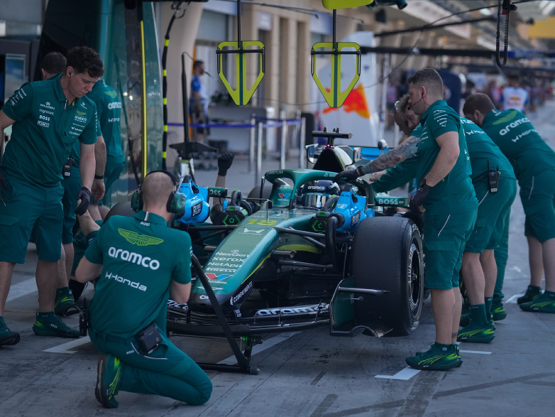 Lance Stroll v monoposte