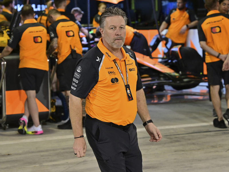 Zak Brown, šéf tímu McLaren