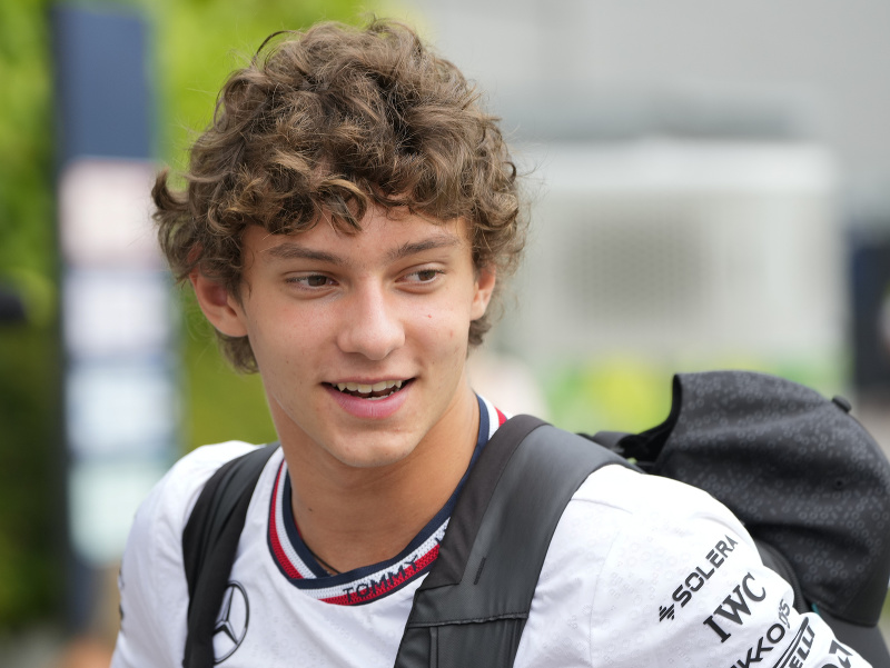 Taliansky pretekár F1 Kimi Antonelli