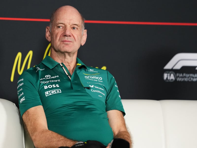 Adrian Newey počas víkendovej Veľkej ceny Austrálie