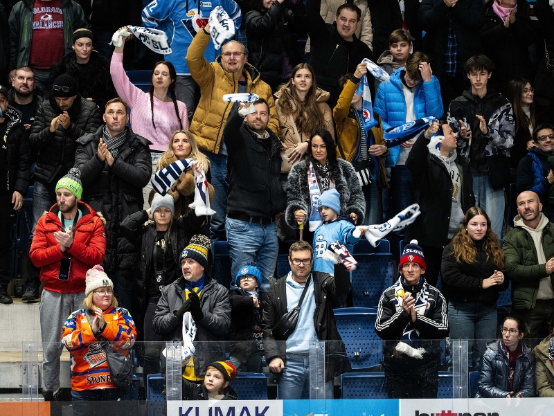 Fanúšikovia HC Slovan Bratislava - Ilustračné foto