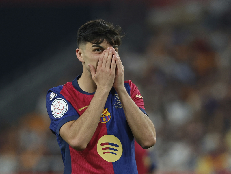 Pedri po zahodenej šanci Barcelony
