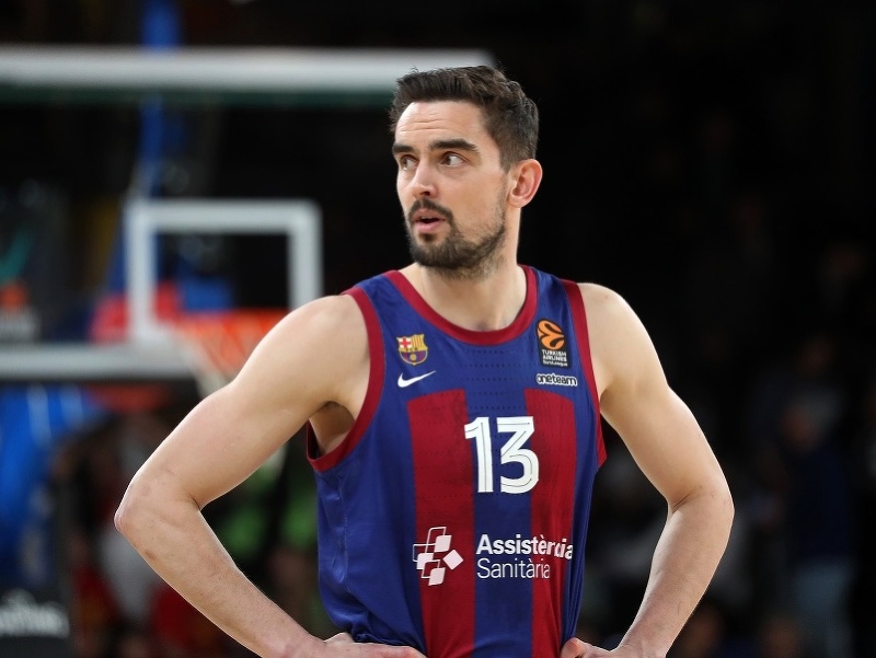 Český basketbalový reprezentant Tomáš Satoranský