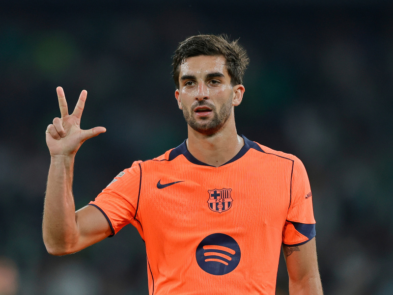 Ferran Torres oslavuje gól 