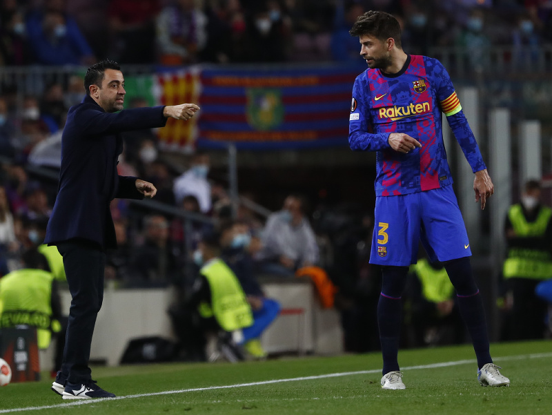 Xavi a Gerard Piqué