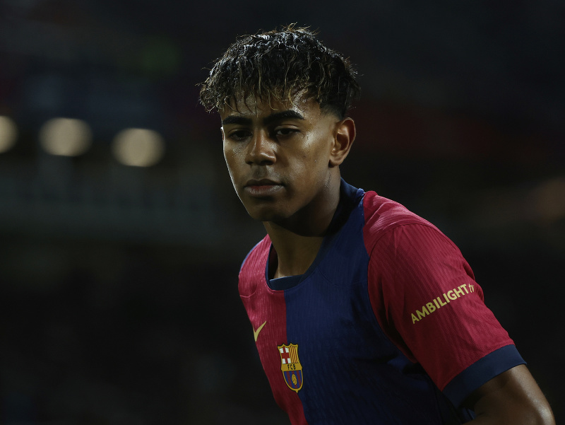 Barcelonská hviezda Lamine Yamal