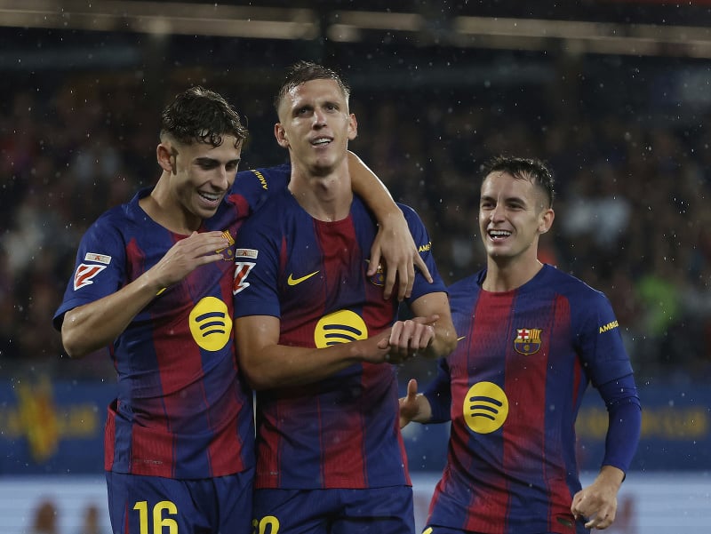 Dani Olmo a jeho gólové oslavy