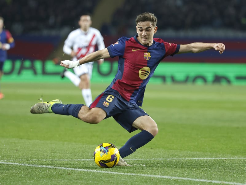 Záložník Gavi z FC Barcelona