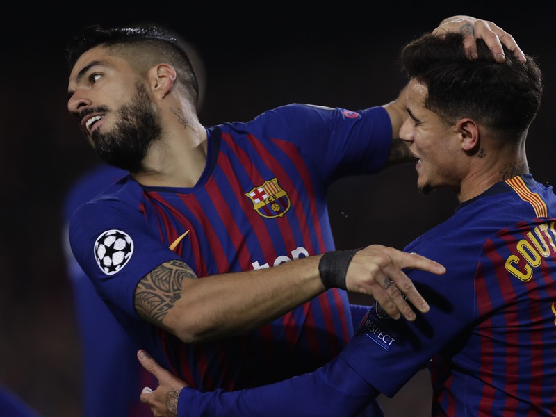 Coutinho a Suárez
