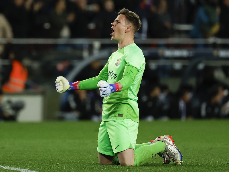 Brankár Barcelony Marc-Andre ter Stegen