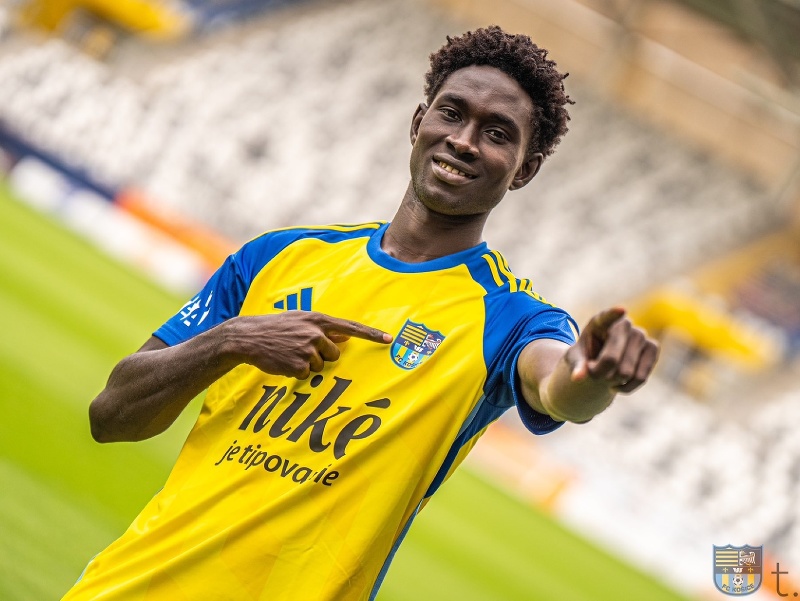 Amadou Aly Aidara v drese FC Košice