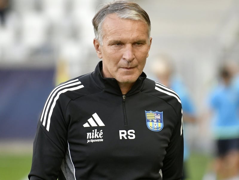 Tréner FC Košice Roman Skuhravý