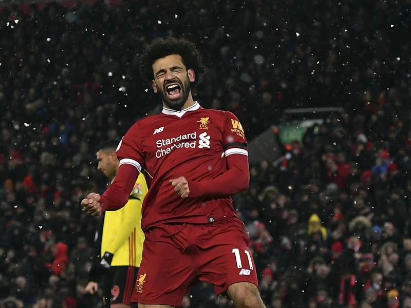 Mohamed Salah opäť zažiaril v drese Liverpoolu