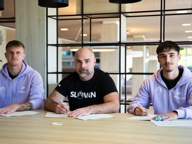 Lukáš Letenay a Patrik Dulay podpísali v Liberci nové zmluvy