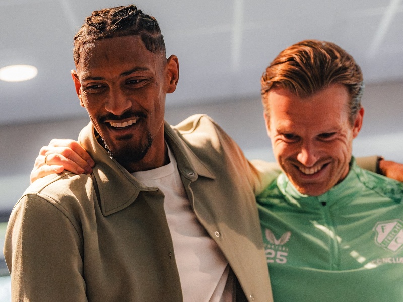 Sébastien Haller pri návrate do Utrechtu