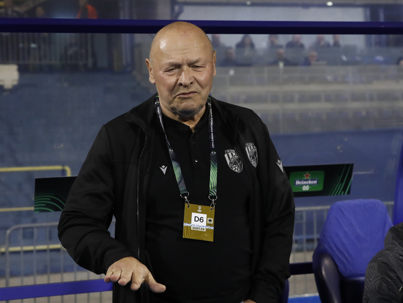 Tréner Viktorie Plzeň Miroslav Koubek