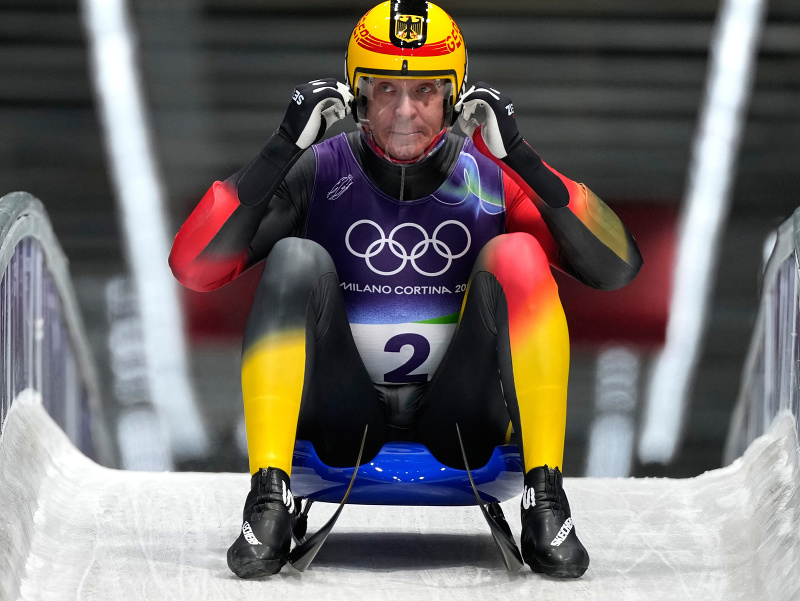 Nemecký sánkar Felix Loch počas ZOH 2026