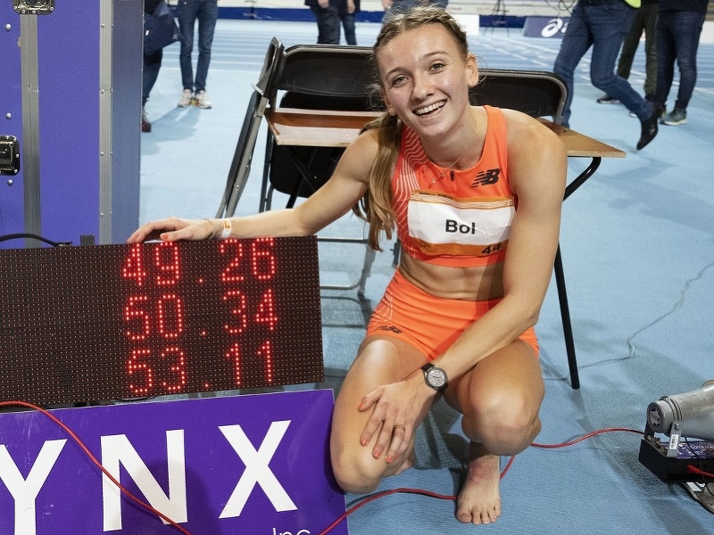 Femke Bolová prekonala halový rekord na 400 metrov