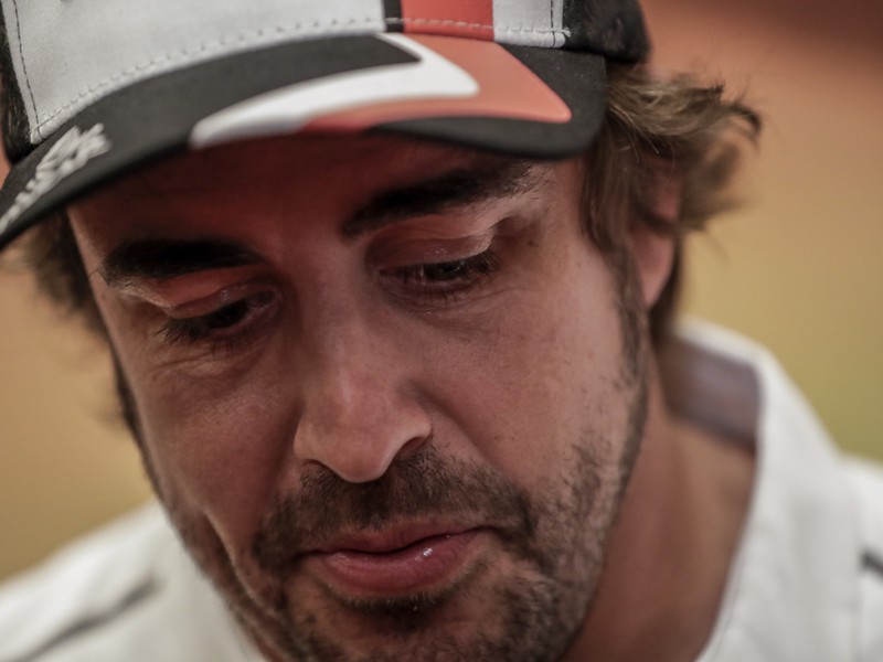 Fernando Alonso pri debute na Rely Dakar 