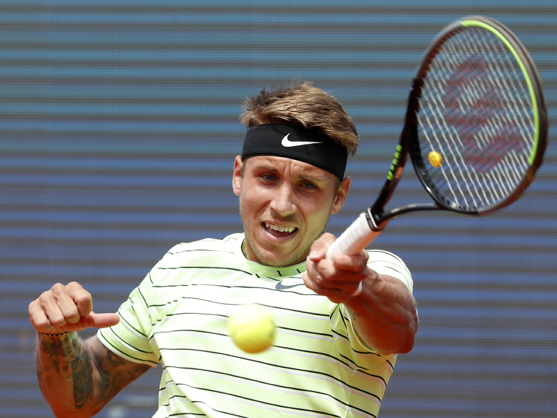 Slovenský tenista Alex Molčan vo štvrťfinále proti Verdascovi