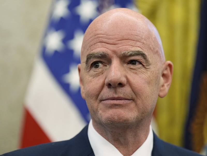 Prezident FIFA Gianni Infantino