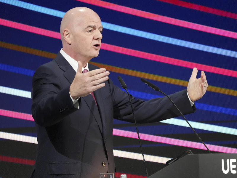 Prezident FIFA Gianni Infantino