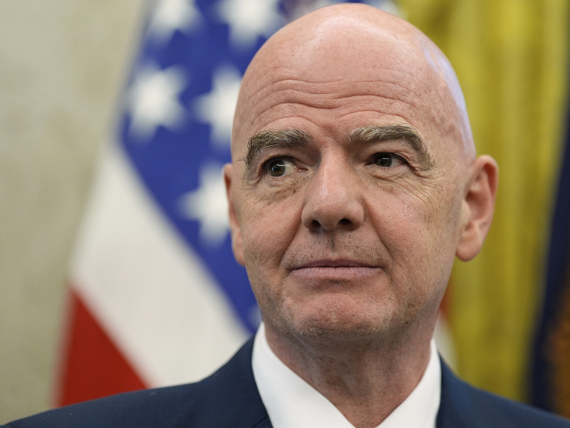 Prezident FIFA Gianni Infantino
