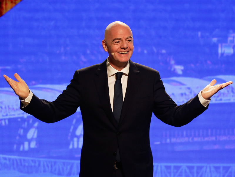 Prezident FIFA Gianni Infantino