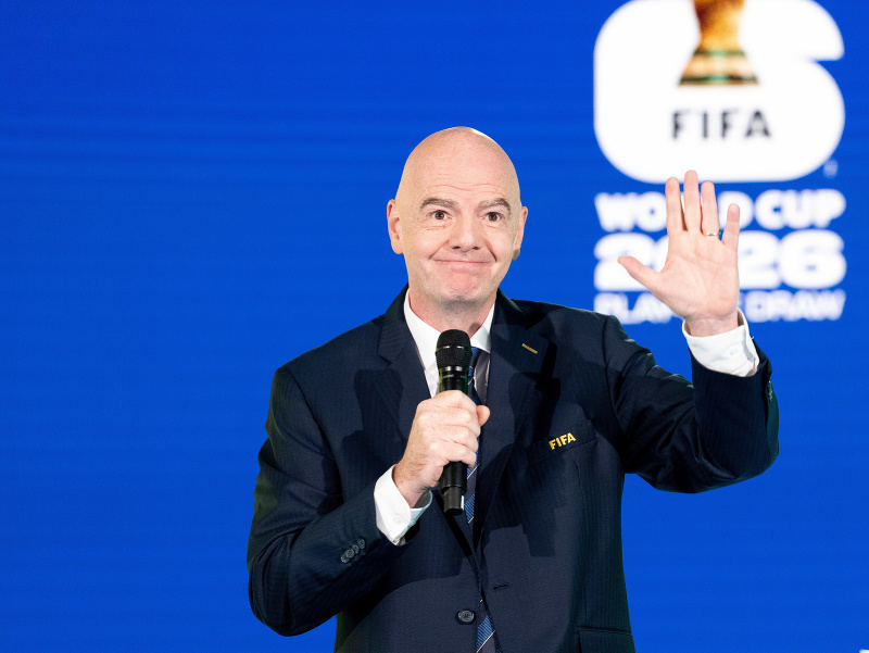 Prezident FIFA Gianni Infantino
