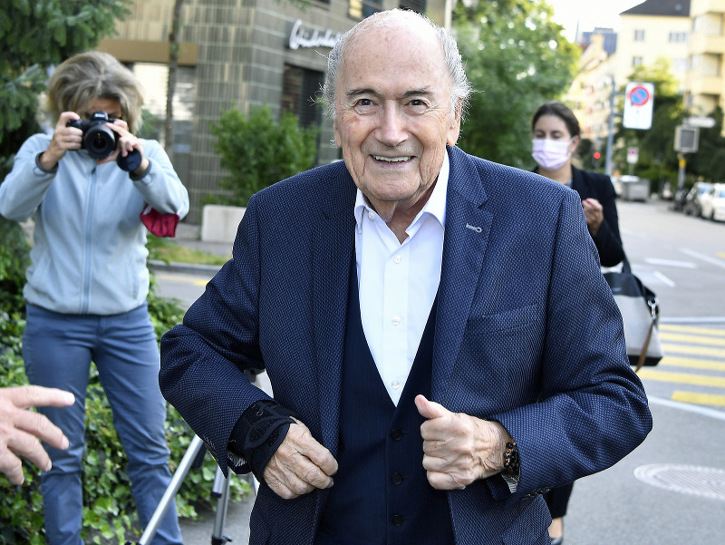 Bývalý prezident FIFA Sepp Blatter