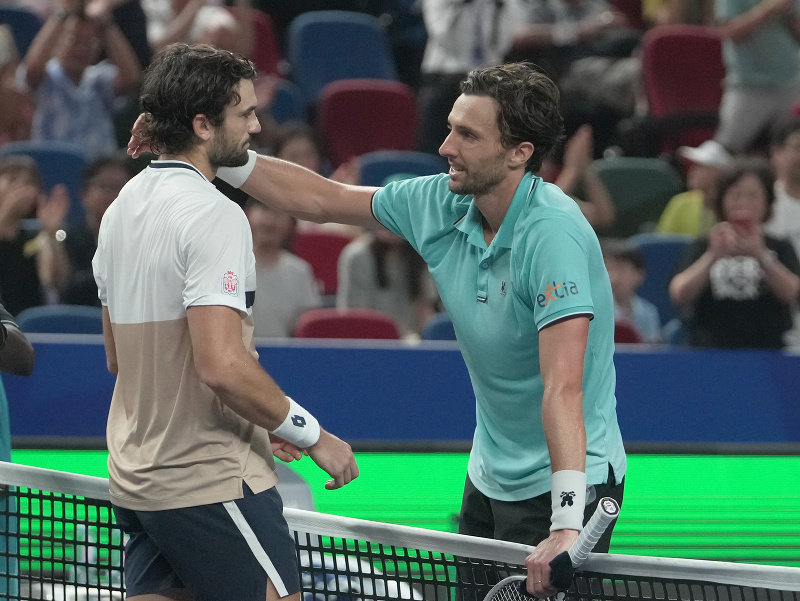 Valentin Vacherot a Arthur Rinderknech