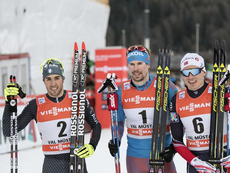Zľava: Federcio Pellegrino, Sergej Usťugov a Finn Haagen Krogh