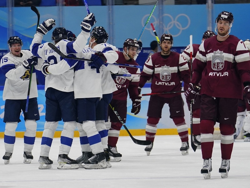 Fíni sa radujú z víťazstva nad Lotyšskom