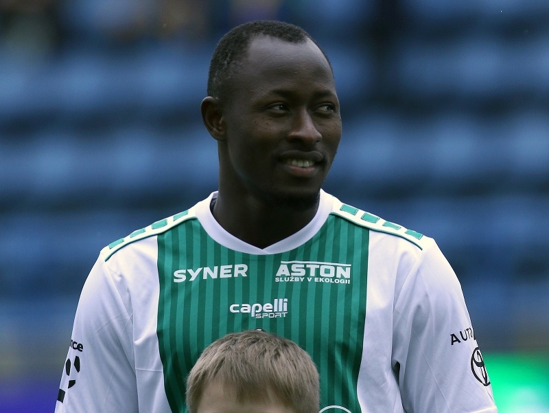 Ebrima Singhateh v drese FK Jablonec