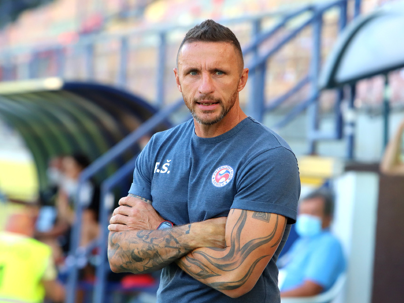 Tréner FK Senica Pavel Šustr