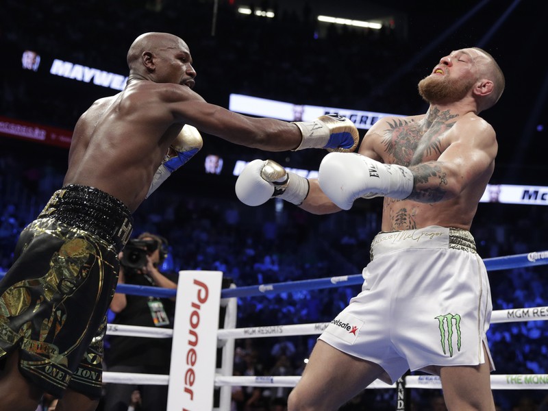 Floyd Mayweather Jr. a Conor McGregor