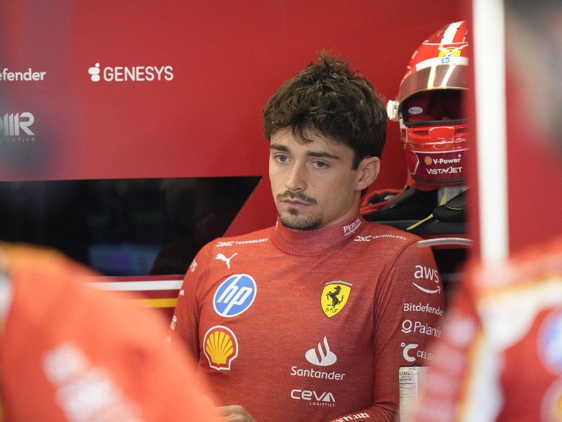 Charles Leclerc počas záverečného víkendu sezóny 2024