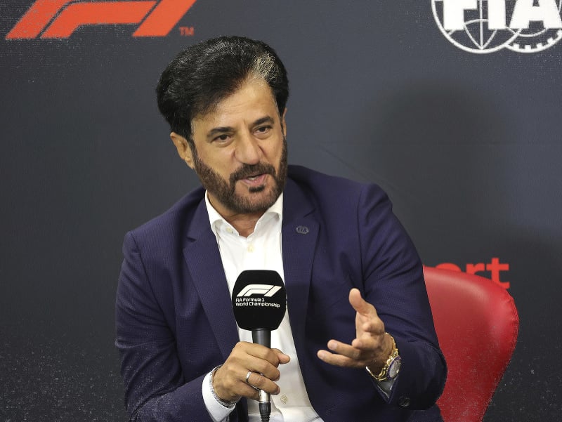 Prezident FIA Mohammed Ben Sulayem