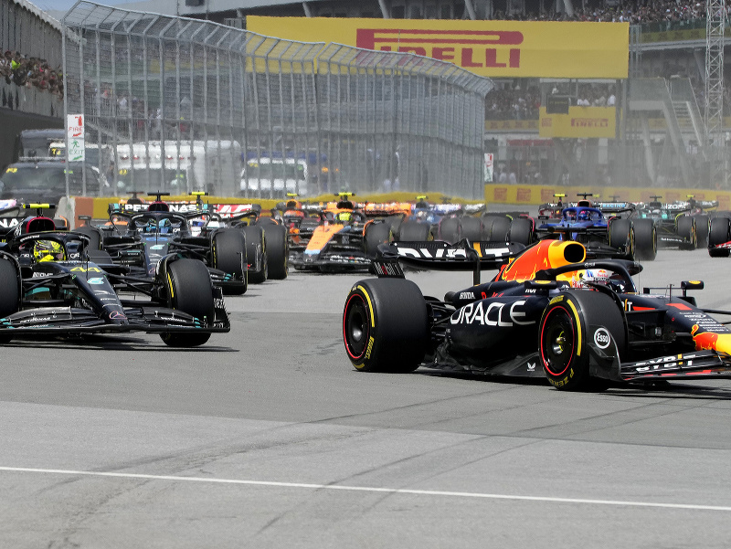 Monoposty počas VC Kanady F1