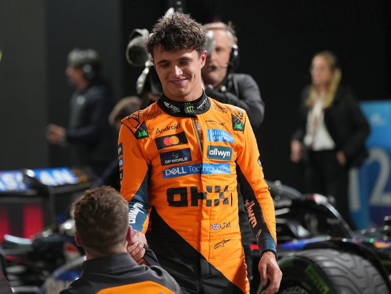 Brit Lando Norris z McLarenu