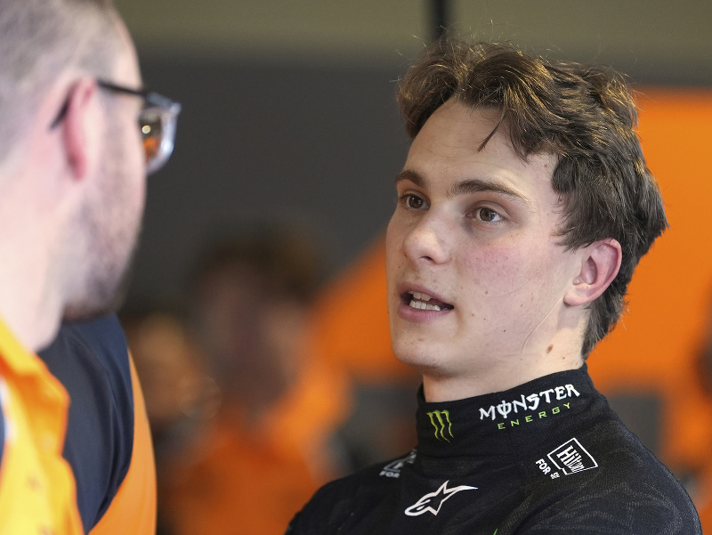 Austrálsky pilot F1 Oscar Piastri z McLarenu 