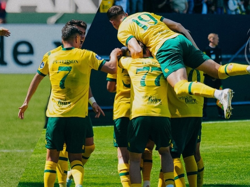 Futbalisti tímu Fortuna Sittard sa tešia z gólu