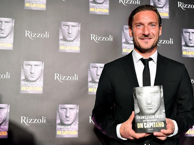 Francesco Totti predstavil svoju knihu